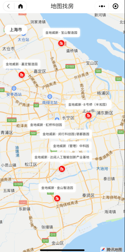 企業(yè)選址微信小程序