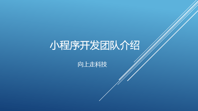 小程序開發(fā)團隊介紹